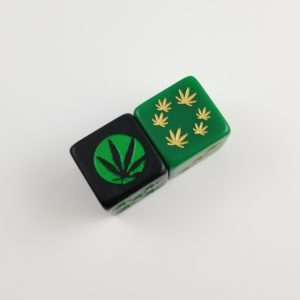 Cannabis Dice, Set of 2 - D6