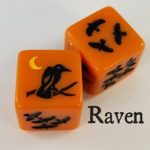 Ravens / Crows - Set of 2 D6