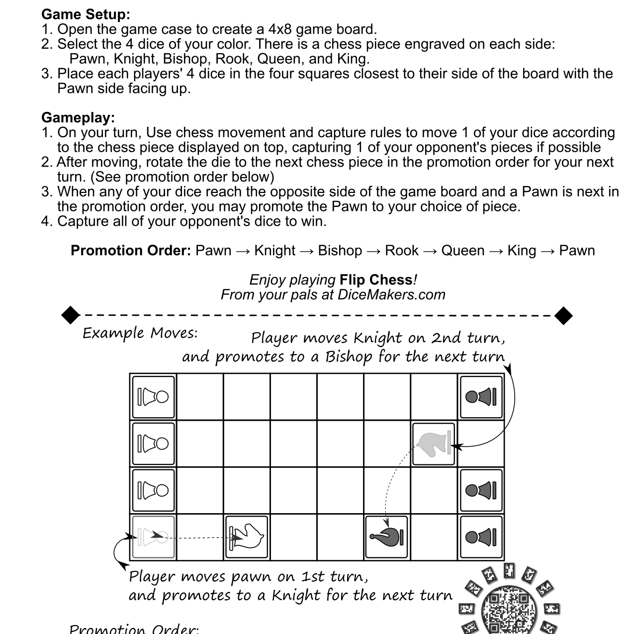 Flip Chess The Pocket Chess Strategy Game