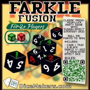 Farkle Fusion - The Pocket Game of Dice Addition Strategy